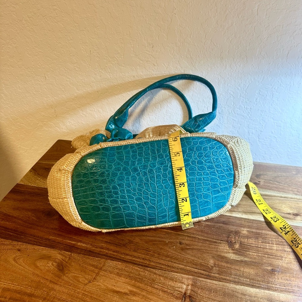 Bueno, Woven Straw Beach Bag - Picture 11 of 11